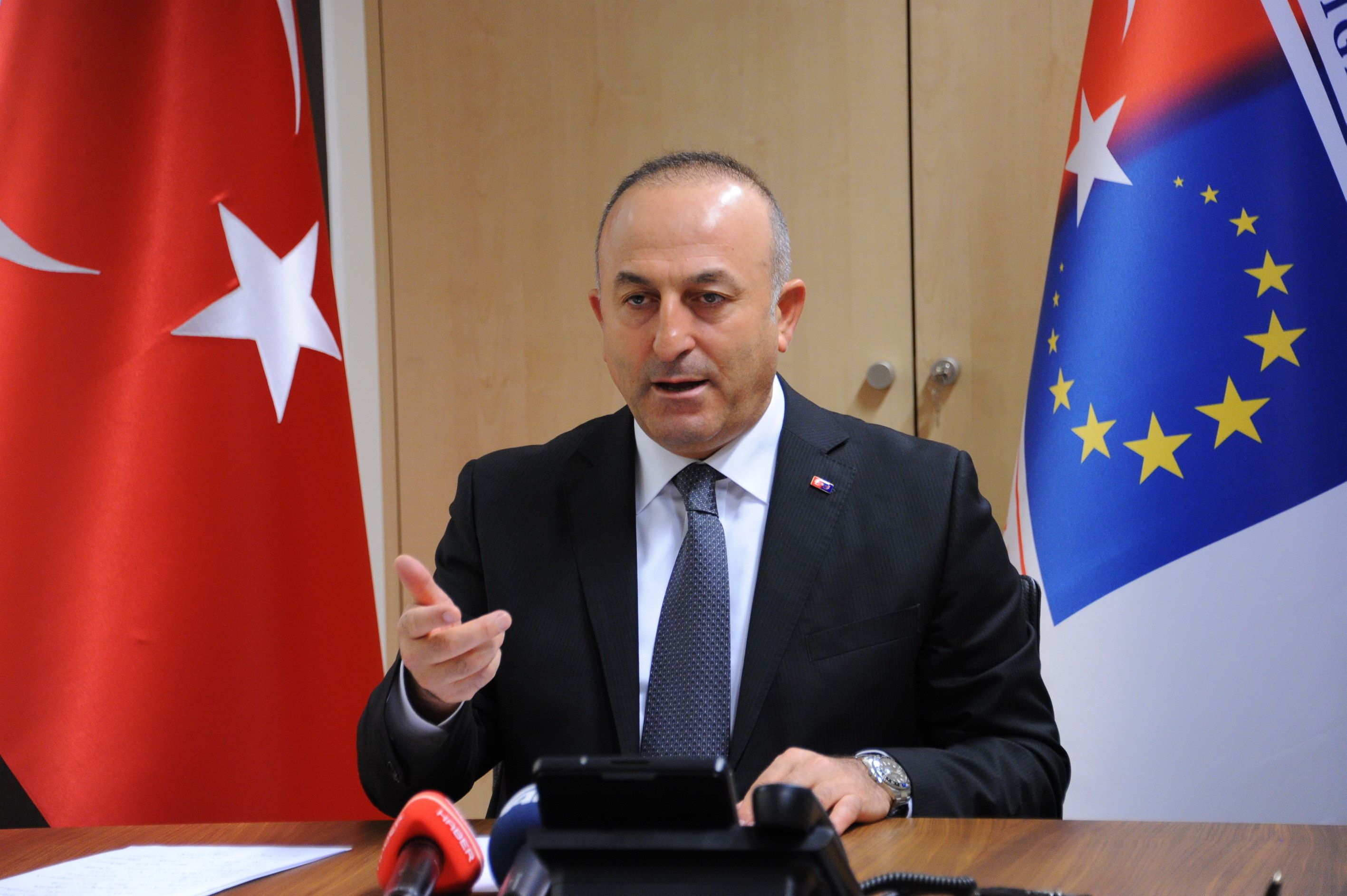 T.C Dış İşleri Bakanı Çavuşoğlu K.K.T.C’de