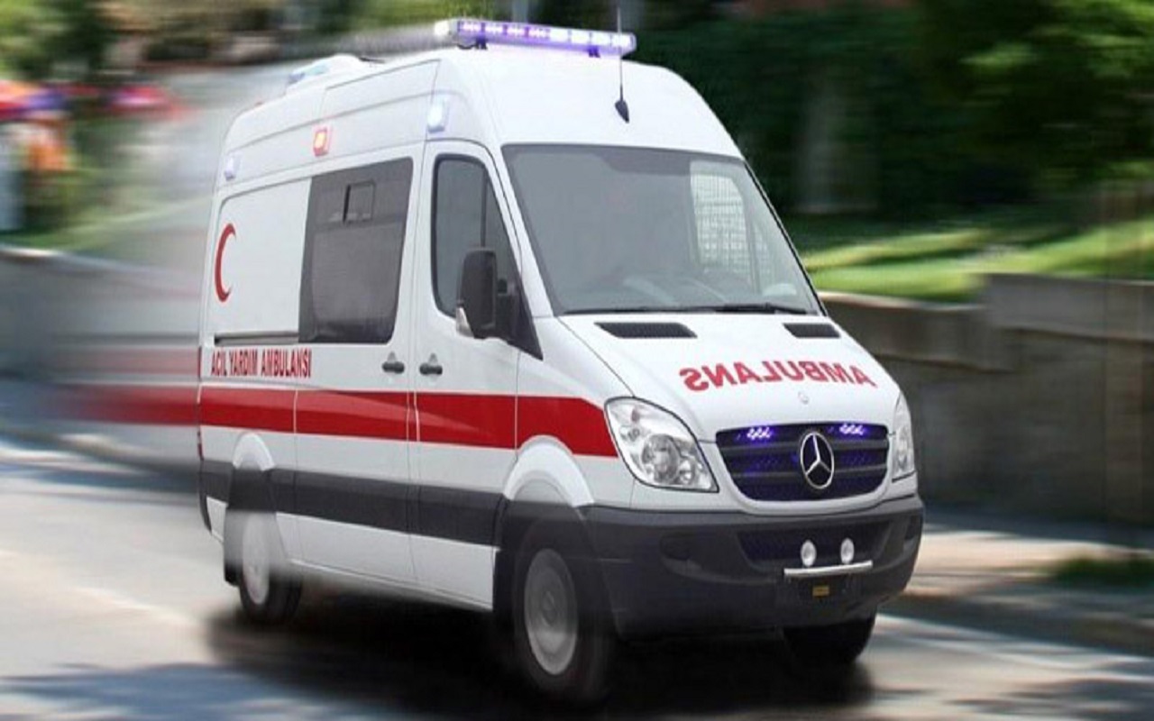 Girne’de Motor Kazası Bir Yaralı