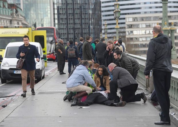 İngiltere de Terör Saldırısı