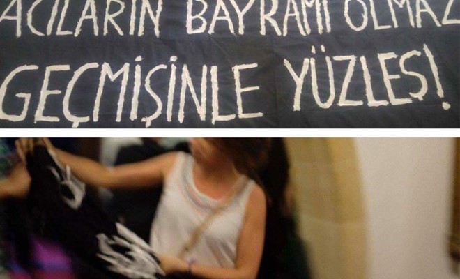 Rum Yanlısı Kıbrıs’lı Türk Gençler Cumhurbaşkanlığı Önünde Eylem Yapmaya Çalıştı