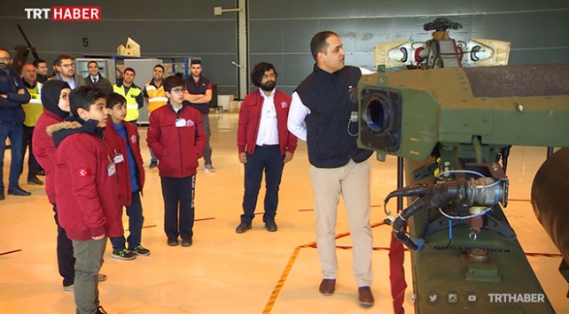 Başarılı öğrenciler Türk Havacılık ve Uzay Sanayii’ni gezdi