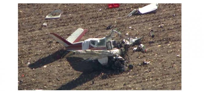 Bulgaristan’da küçük uçak düştü: 2 ölü