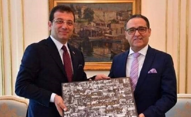 KKTC İstanbul Başkonsolosu İmamoğlu’nu tebrik etti