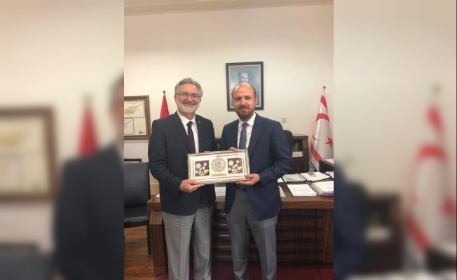 Bilal Erdoğan, Benter’i ziyaret etti…