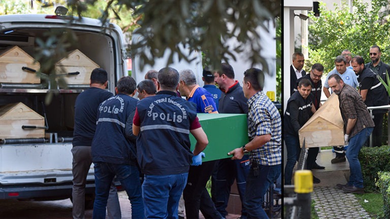 Antalya’da 4 kişilik aile ölü bulundu