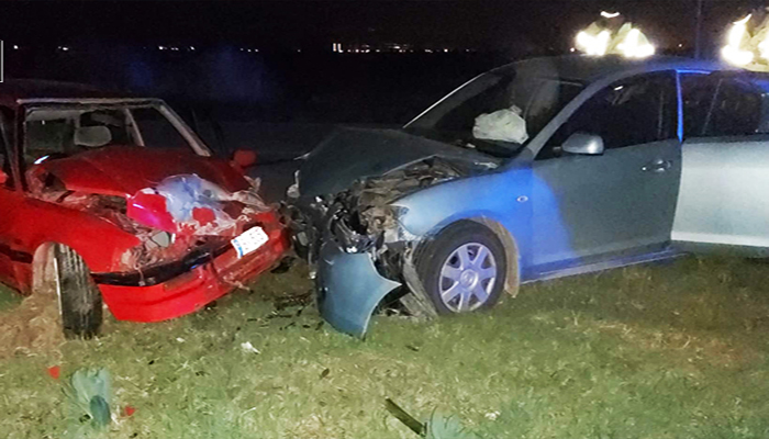 Mutluyaka – Tuzla yolunda trafik kazası: 4 yaralı!