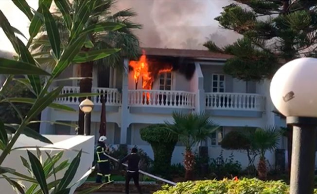 LA Otel’de şüpheli yangın
