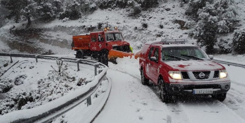 İspanya’da, kar yağışı ve şiddetli rüzgar 4 kişinin ölümüne neden oldu
