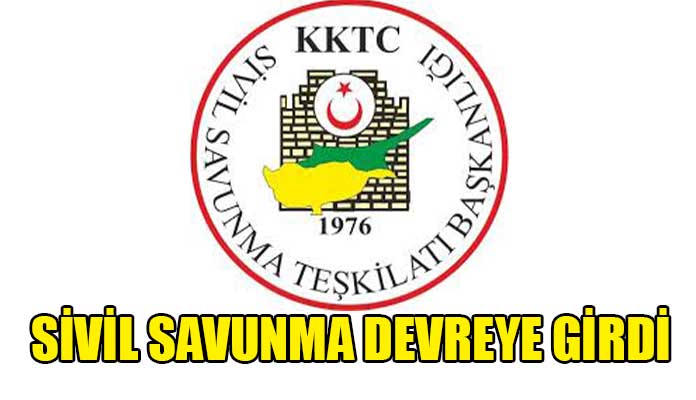 Sivil savunma devreye girdi