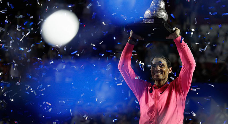 Nadal’dan 85. kariyer şampiyonluğu