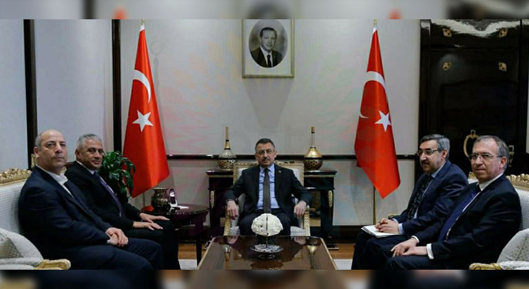 Taçoy, Ankara’da Fuat Oktay ile görüştü