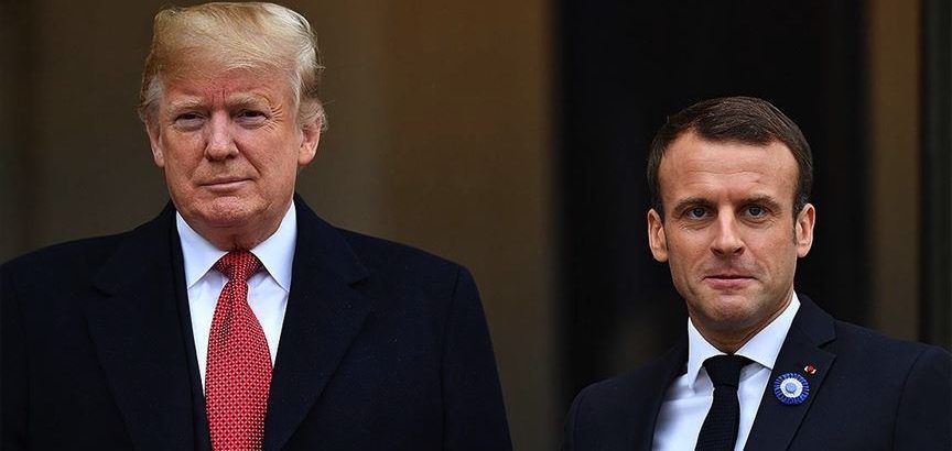 Trump ve Macron telefonda Kovid-19’u görüştü