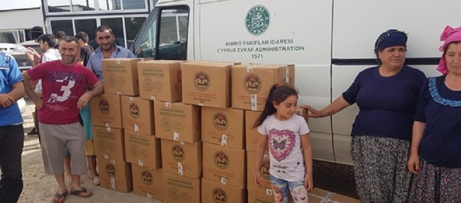Vakıflardan Bayram için 5 bin aileye gıda yardımı