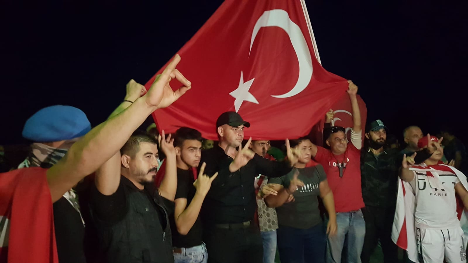 Derinya Sınır Kapısı’nda Rumların Gerçekleştirdiği Eyleme Türklerden Protesto