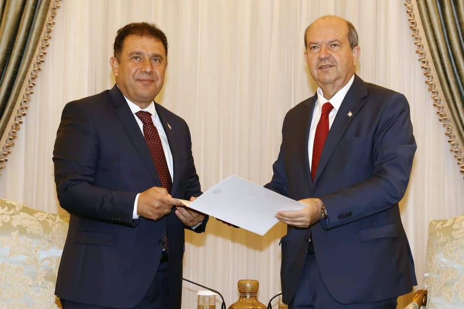 Cumhurbaşkanı Ersin Tatar, Ersan Saner’i kabul etti