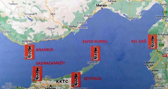 Türkiye’den Doğu Akdeniz Hamlesi; 5 Bölgeden Gözetleyecek
