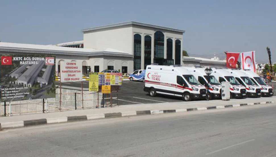Lefkoşa Acil Durum Hastanesi Yeni Tip Koronavirüs Hastalarına Hizmet Vermeye Başladı.