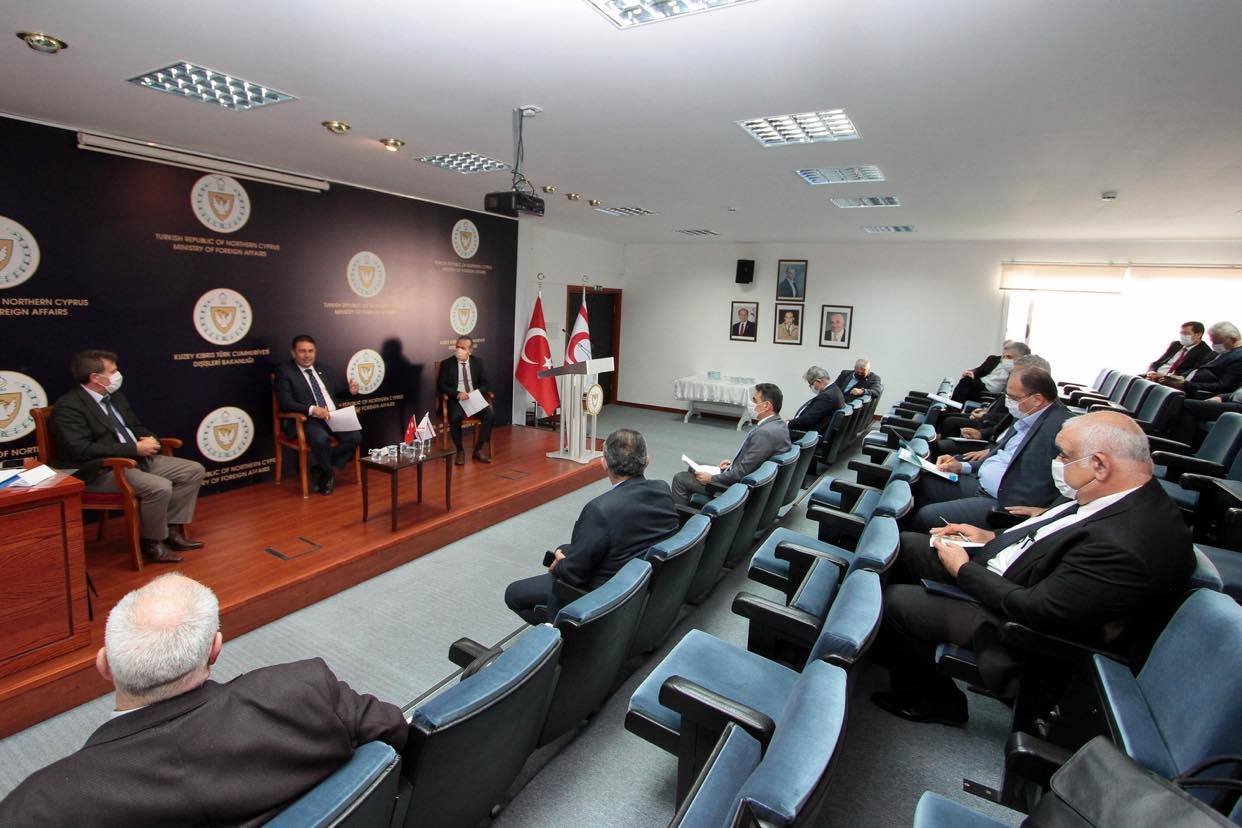 Başbakan Ersan Saner Başkanlığında Gerçekleştirilen Toplantıda Durum değerlendirmesi Yapıldı