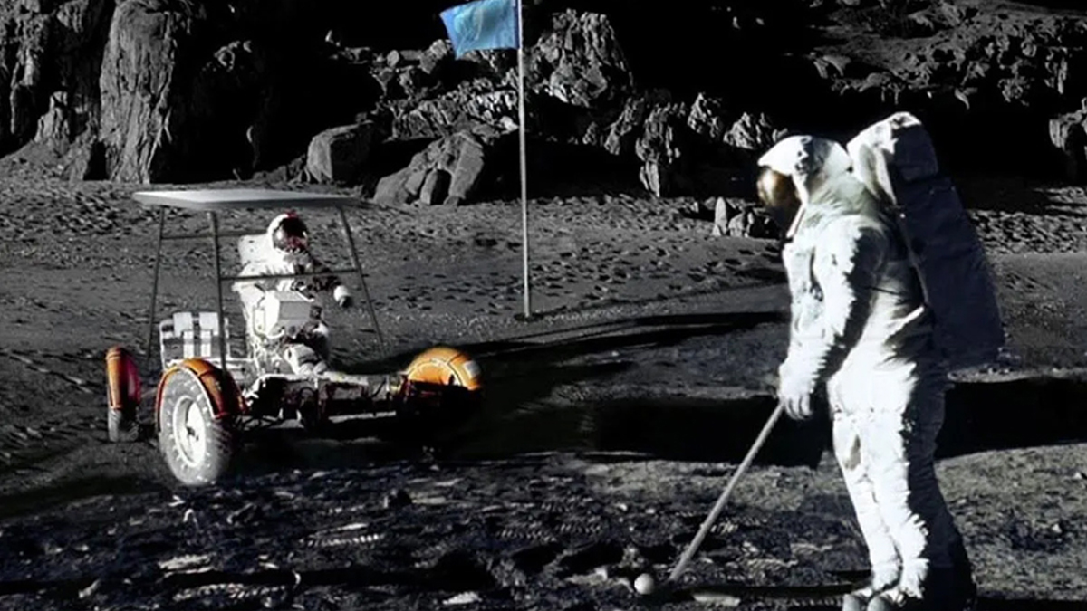Shepard’ın Ay’da Kaybettiği Golf Topları 50 Yıl Sonra Bulundu