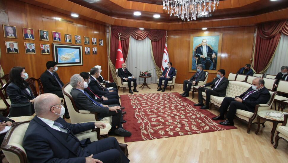 Başbakan Ersan Saner, KKTC’nin Yurt Dışına Bütün Açılımları Türkiye Üzerinden