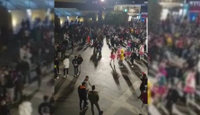 Limasol’da, Dün Kısıtlamalara Rağmen Binlerce Kişi Karnavala Katıldı