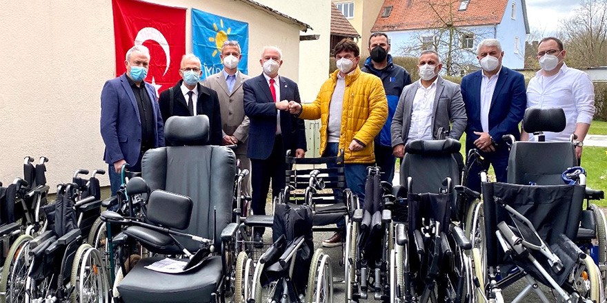 Kuzey Kıbrıs’taki Engelli Bireylere Yardım İçin Almanya’dan KKTC’ye ‘Tekerlekli Sandalye’