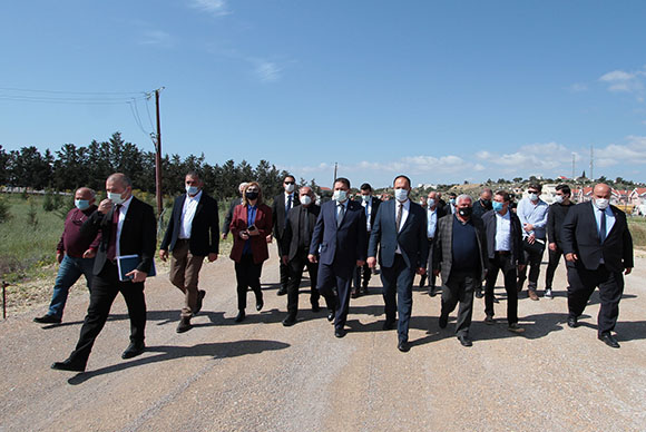 Başbakan Ersan Saner ve Ulaştırma Bakanı Resmiye Canaltay, Çayırova – İskele Çift Şerit Yol Çalışmalarını Yerinde İnceledi