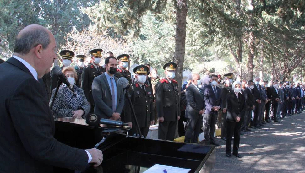 Cumhurbaşkanı Ersin Tatar, Mustafa Çağatay’ın Anma Töreninde Rumlara Seslendi
