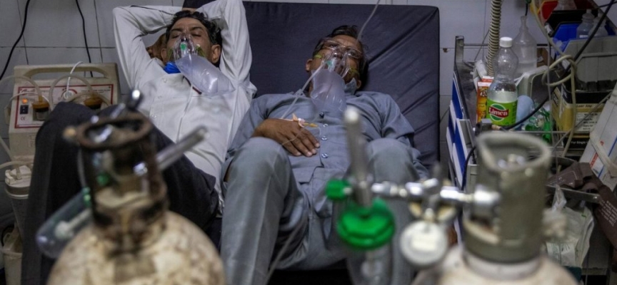 Hindistan’da 24 hastanın oksijen yetersizliğinden öldüğü iddia edildi