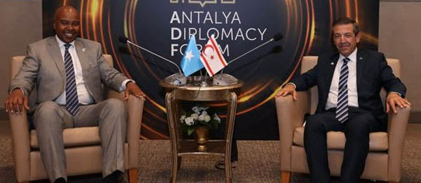 Ertuğruloğlu, Somali Dışişleri ve Uluslararası İşbirliği Bakanı ile Görüştü
