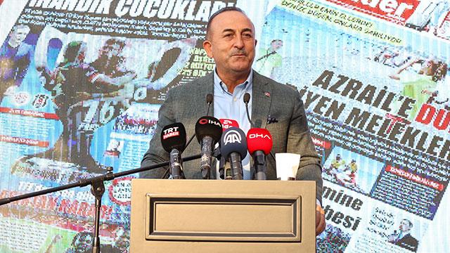 Çavuşoğlu: KKTC ve Türkiye’nin haklarını savunurken tereddüte düşmeyiz