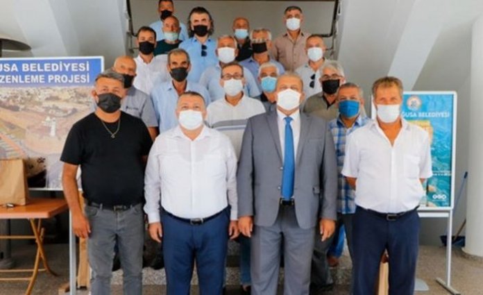 Türkiye’den gelen muhtarlar Gazimağusa Belediyesi’ni ziyaret etti