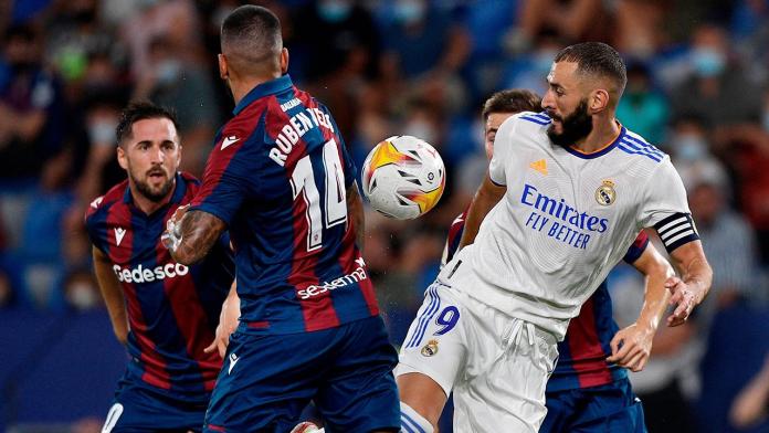 Real Madrid, Levante deplasmanından 1 puanla döndü