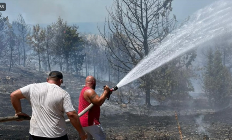 Karşıyaka’daki yangın büyük oranda kontrol altına alındı