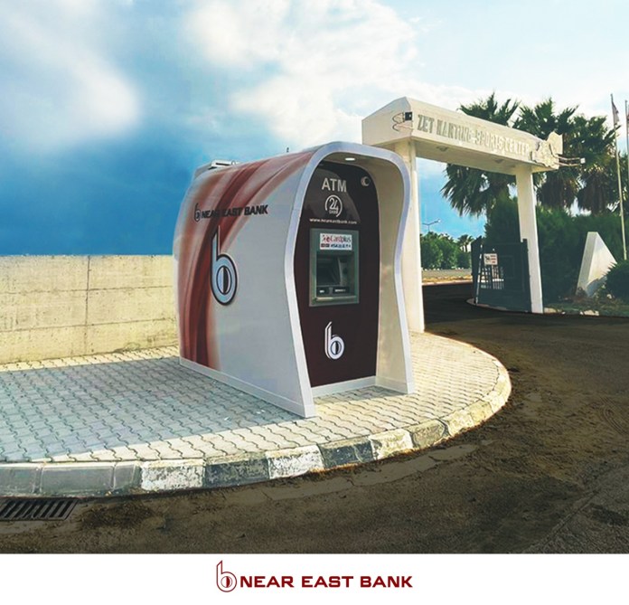 Near East Bank Kuzey Kıbrıs Genelinde ATM’lerini yaygınlaştırıyor!