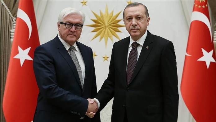 TC Cumhurbaşkanı Erdoğan, Almanya Cumhurbaşkanı Steinmeier ile telefonda görüştü