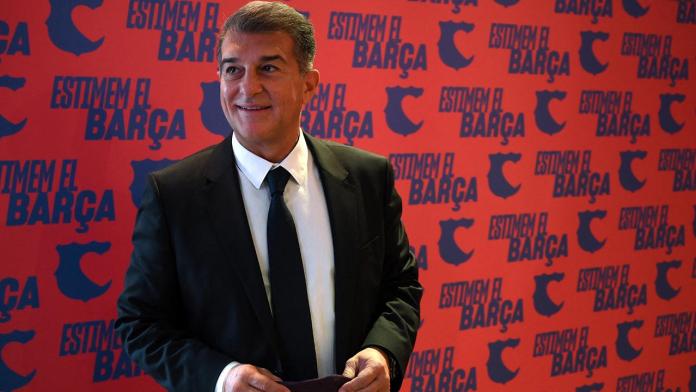 Barcelona Başkanı Laporta taraftarlardan sabır istedi