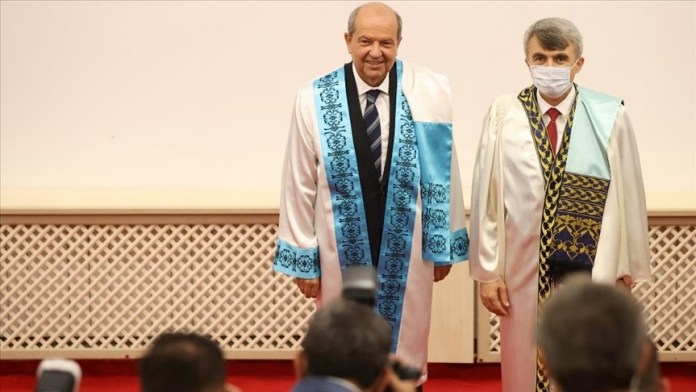 Cumhurbaşkanı Tatar’a Kütahya’da “Fahri Doktora” unvanı verildi