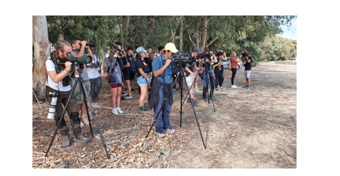 KUŞKOR ve Step Out Cyprus’un düzenlediği Kıbrıs’ta ilk kuş kampı yapıldı