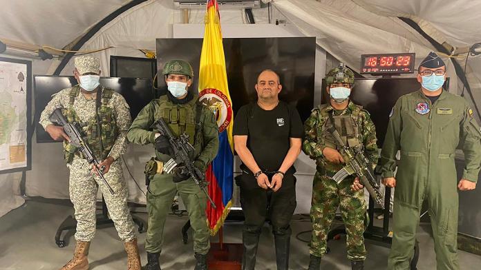Kolombiya’nın en çok aranan uyuşturucu kaçakçısı yakalandı