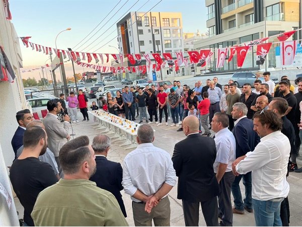 MDP Lefkoşa İlçe Örgütü binası  açıldı