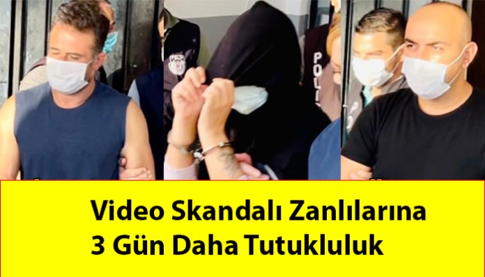 Video skandalı davasında 3 zanlı tutuklu, bir kişi aranıyor…