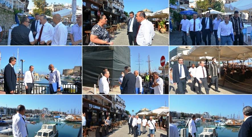 Girne Antik Limanı İyileştirme ve Restorasyon Projesi’nin ilk etabına başlandı