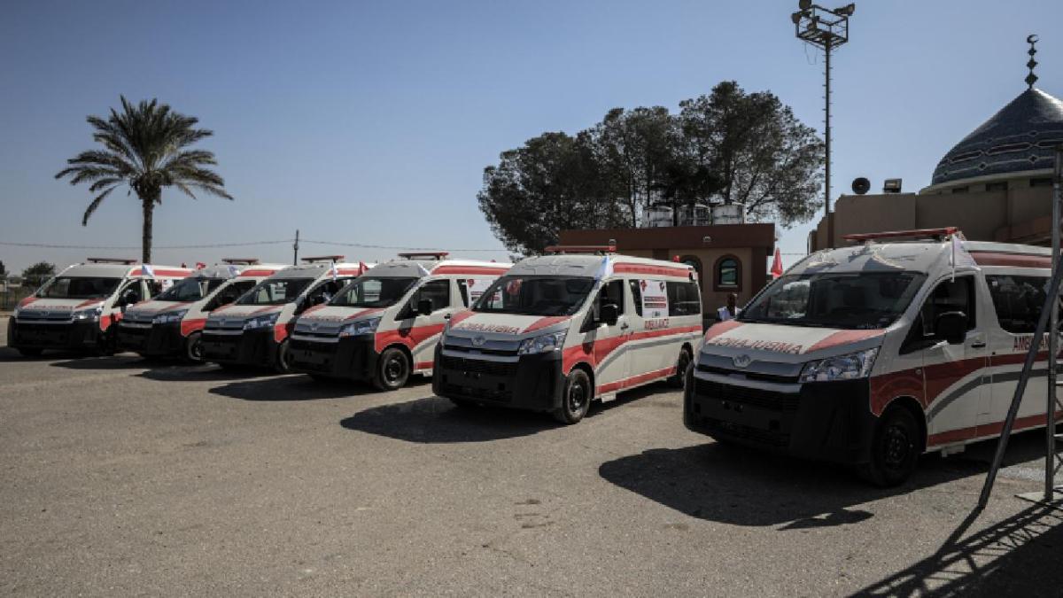 Gazze’ye 27 ambulans gönderildi – Son Dakika Haberleri