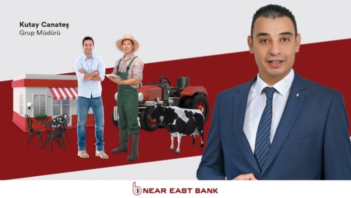 Near East Bank, Kredi Garanti Fonu kapsamında Esnafımıza ve Çiftçilerimize Desteğini Devam ettiriyor