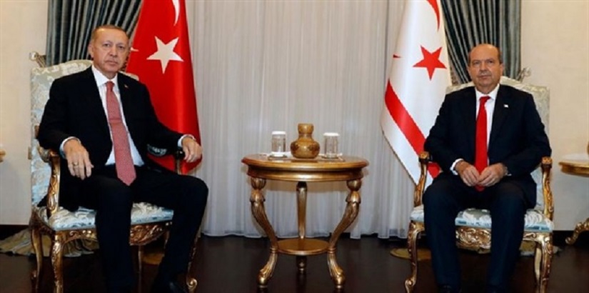 Cumhurbaşkanı Tatar, TC Cumhurbaşkanı Erdoğan ile telefonda görüşerek geçmiş olsun dileklerini iletti