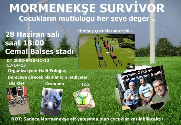 Mormenekşe’de ‘survivor’ etkinliği