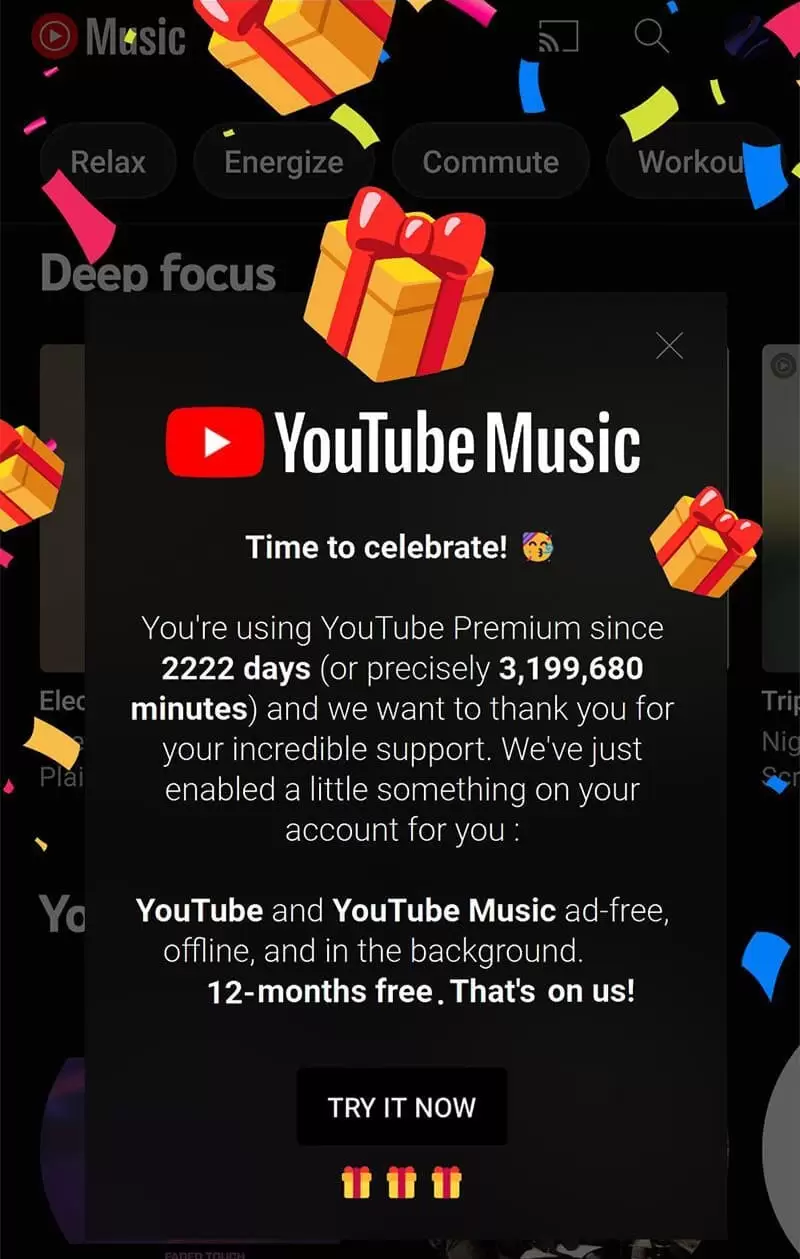 YouTube duyurdu: Bu kullanıcılar ücretsiz Premium hizmeti alacak!