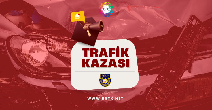 Girne’de trafik kazası