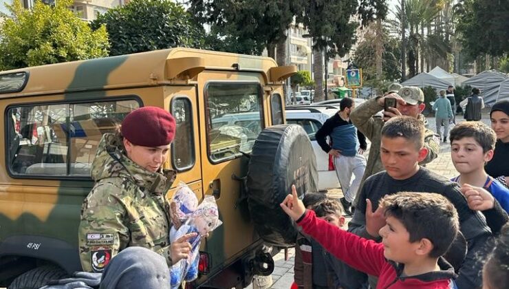 Güvenlik Kuvvetleri Komutanlığı Afet Yardım Görev Birliği Antakya’da depremin açtığı yaraların sarılmasına devam ediyor